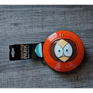 South Park Animated TV Series Kenny Face Enamel Metal Belt Buckle NEW UNUSED